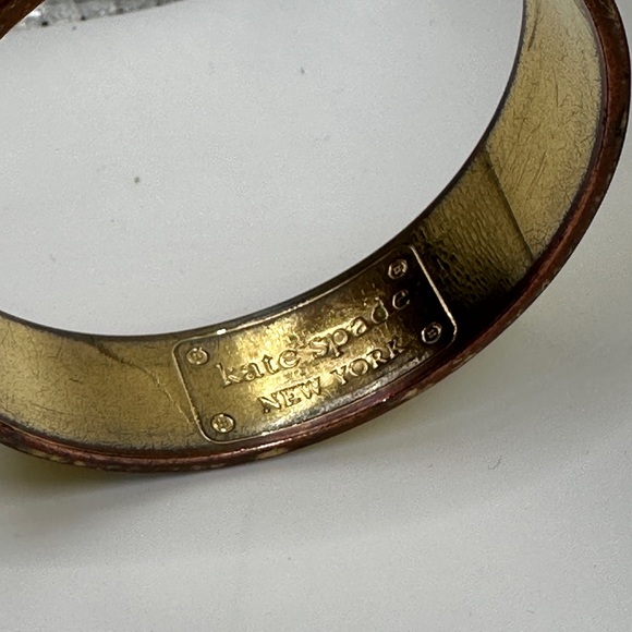 Kate Spade Yellow and White Polka Dot Bracelet “A Place in the Sun” vintage - Picture 4 of 5